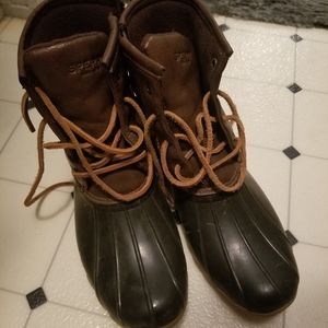 Girl's Sperry Saltwater Boots